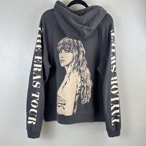 Taylor Swift the Eras Tour Black Hoodie Medium Merch Tour Swiftie Pullover
